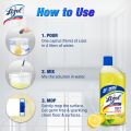 Lizol Disinfectant Floor & Surface Cleaner 5L Citrus, Super Saver Pack, Kills 99.9% Germs. 