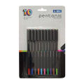 Linc Pentonic - Multicolor Pen Set - 10 Pcs - Fountain Pen. 