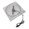 3D Hologram Fan Holographic Projector Fan 128 LED ABS PC for Exhibitions. 