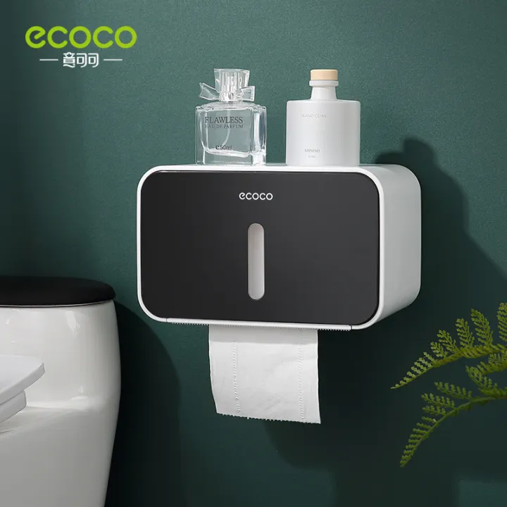 Ecoco%20single-layer%20pop-up%20window%20hanging%20pole%20tissue%20box%20bathroom%20wall-mounted%20non-perforated%20toilet%20paper%20box%20waterproof%20storage%20-%20Image%206