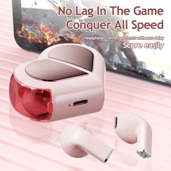 New%20Fashionable%20Bluetooth%20Wireless%20Headphone%20Heart%20Shaped%20TWS%20Headset%20Women's%20Heart%20Shaped%20In-Ear%20Earbuds%20Couple%20Earphone%20Presen%20-%20Image%203