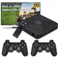 Dual-System Portable Game Box 4K Video Game Console Game Stick Retro Game Console Built in 40000 Games for PSP/N64 128G TV Box. 