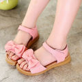 Summer Girls Sandals Children Casual soft bottom kids Sandals Girls princess shoes pink white 3 4 5 6 7 8 9 10 11 12-14Years Old.