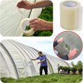 10M Film Repair Tape UV Resistant Transparent Greenhouse Repair Patch Strong Agriculture Garden Film Repair Adhesive Shed Tape.