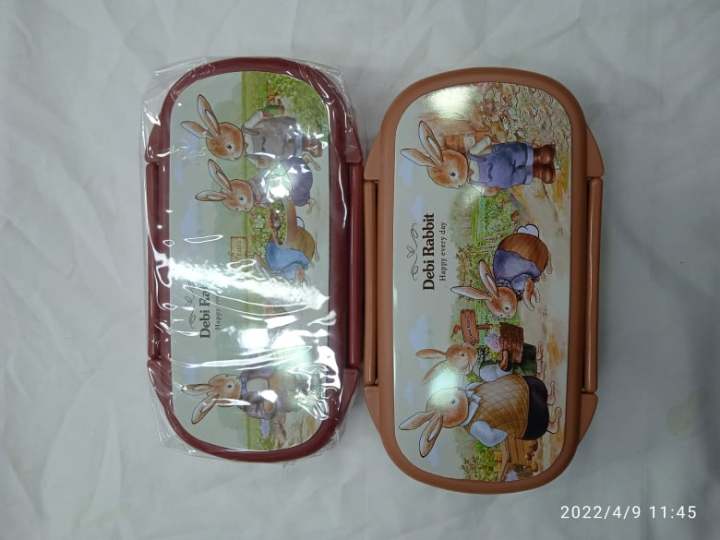 Debi%20Rabbit%20Happy%20Every%20Day%20Double%20Layer%20Tiffin%20Lunch%20Box:%20Make%20Lunchtime%20Fun%20For%20Your%20Kids%20With%20This%20Adorable%20Double-Layer%20Tiffin%20Lunch%20Box%20-%20Image%209