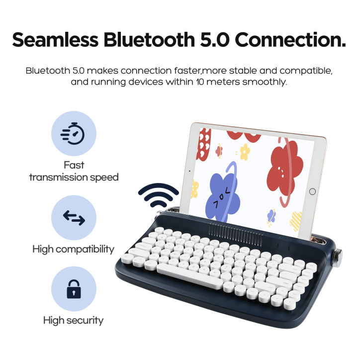 YUNZII%20ACTTO%20B303%20Midnight%20Navy%20Retro%20Wireless%20Bluetooth%20Typewriter%20Aesthetic%20Keyboard%20with%20Integrated%20Stand%20for%20Multi-Device%20-%20Image%206