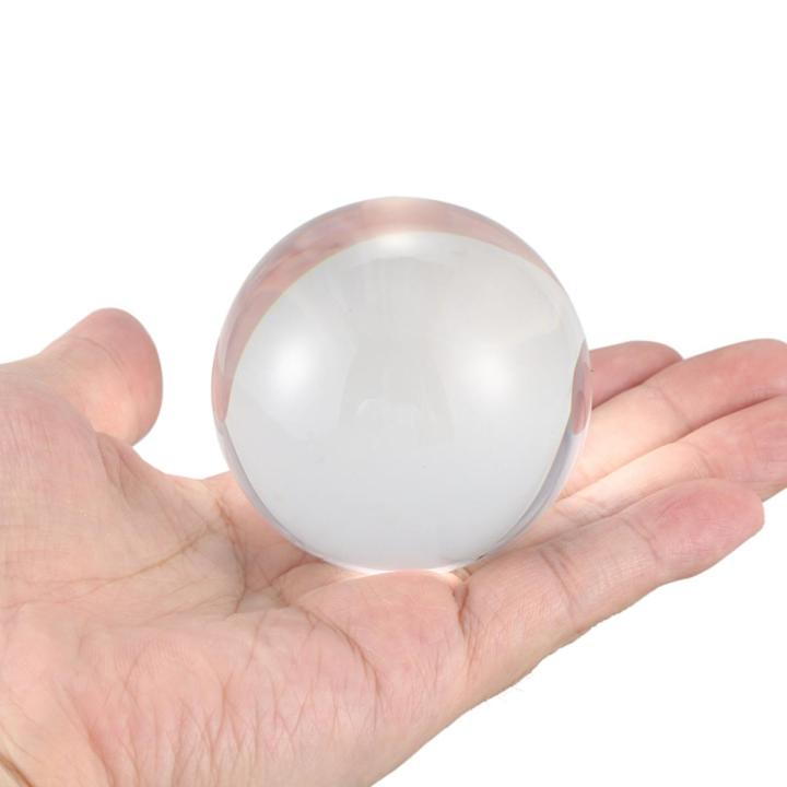 60mm Clear Acrylic Ball Transparent contact Manipulation Juggling ball Gifts