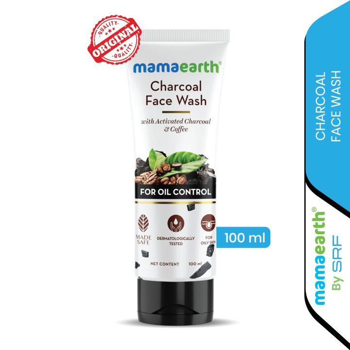 Mama earth Charcoal Face wash 100 ml