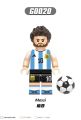 Soccer Player Minifigures Messi Ronaldo Football World Cup Star Players Action Figures, Building Blocks Toy For Legoes.