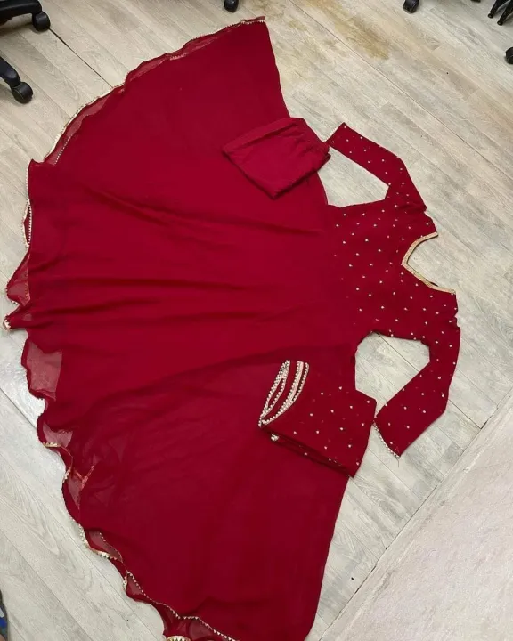 Gorgeous%20looking%20Wet%20Lace%20Georgette%20Stone%20&%20Lace%20Work%20Readymade%20Gown%20Three%20Piece%20-%20Image%207