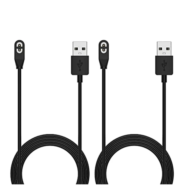 Black Magnetic Charger Cord for Aftershokz Aeropex AS800, Shokz OpenRun Pro,OpenRun,OpenComm Bone Conduction Headphones