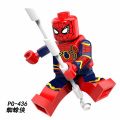 （New）piderman Minifigure et  Marvel uper Heroe pider Man Far From e Building Block Toy for ldren Model:XP111. 