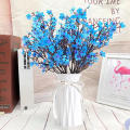 Artificial Gypsophila Bouquet Silk Floral Arrangements Centerpieces for Home Kitchen Bedroom Festival Wedding Party Decor Faux Flowers Babys Breath Flower Bulk.