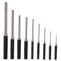 Durable 9-Piece Set-Up Punch Round Punch Pieces Roll Pin Punch Set Tool Bolt Catch Roll Pin Punch Tool Kit. 