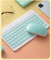Rechargeable Bluetooth Keyboard and Mouse Combo Ultra Slim Full-Size Keyboard and Mouse for Xiaomi Redmi Note 10 Pro (China) and All Bluetooth Enabled Mac/Tablet/iPad/PC/Laptop.