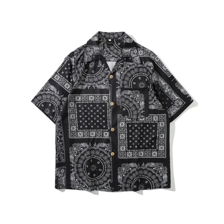 Bandana%20Shirt%20Men%20Women%20Streetwear%20Shirt%20Paisley%20Shirts%20Hip%20Hop%20Short%20Sleeve%20Shirt%20Beach%20Male%20Clothing%20Harajuku%202022%20Summer%20-%20Image%204