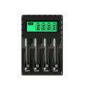 LCD Display Smart Intelligent Battery Charger With 4 Slots For AA/AAA NiCd NiMh Rechargeable Batteries aa aaa Charger. 