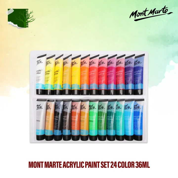 Mont%20Marte%20Signature%20Acrylic%20Paint%20Set%2024%20Vibrant%20Colors%2036ml%20High%20Saturation%20Fine%20Finish%20for%20Artists%20-%20Image%203