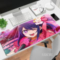 Oshi No Ko Hoshino Ai Gaming Mouse Pad Kawaii Girl Large Desk Pad Desk Mat Gamer Mouse Mat XL Mousepad For Laptop PC Accessories. 