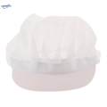 2xCook Adjustable Men Women Kitchen Baker Chef Elastic Cap Hat White C. 