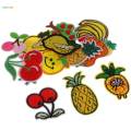 2x18x Fruit Series Embroidery Patches Craft Embroidery Applique Sewing for Kid. 
