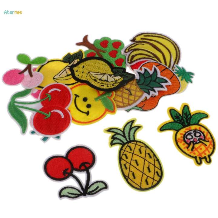2x18x%20Fruit%20Series%20Embroidery%20Patches%20Craft%20Embroidery%20Applique%20Sewing%20for%20Kid%20-%20Image%207