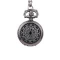 Vintage Round Dial Quartz Small Pocket Watch Classical Roman Scale Pocket Watch. 
