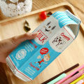 Cute Milk Box School Case Korean School Pencil Case Pencil Bag Pen Storage Case For Girls Boys School Supplies. 