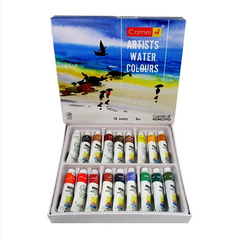 Camel%20Artist%20Water%20Colour%20Paint%209ml%2018%20color%20-%20Image%203