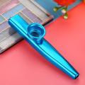 Kazoo flute Metal Professional Kazoo Flute Mouth Music Instrument Accessory Kazoo(Blue). 
