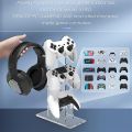 【Exclusive Online Deals】 GAMINJA Controller Display Stand Compatible with PS5 PS4 Nintendo Switch Xbox Game Controller Holder Headphone Hol.