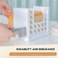 Bread Slicer Toast Slicer Bread Toast Slicer Bagel Loaf Slicer Sandwich Maker Toast Slicing Machine Folding Bread-Cutter.