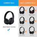 1 Pair Earphone Inner Shell Replacement for Beats Studio 3.0 Wireless Headphones Repair Parts White.