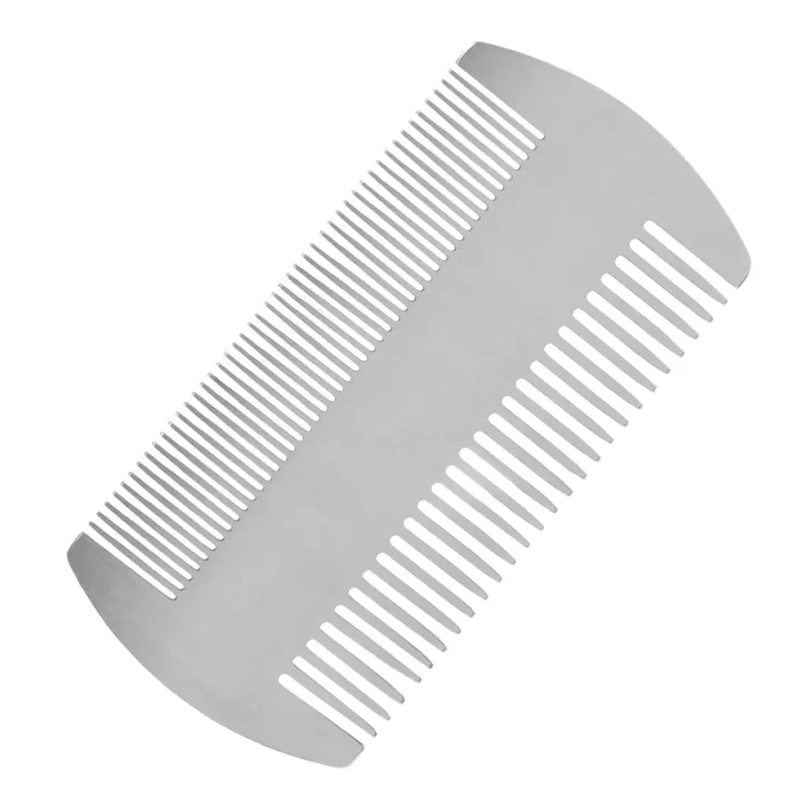 2X%20Dual%20Action%20Stainless%20Steel%20Credit%20Card%20Size%20Comb%20Wallet%20Comb%20Pocket%20Comb%20Anti-Static%20Hair%20Comb%20for%20Man%20-%20Image%208