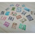 10 PCS Old Bd Paper Collection small stamp. 