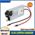 12v Battery Charge 60a 85A 14.6v Lifepo4 Charger 100A 40a Car Fast Charge Lithium Battery Charger 12.6V High Power Adapter.