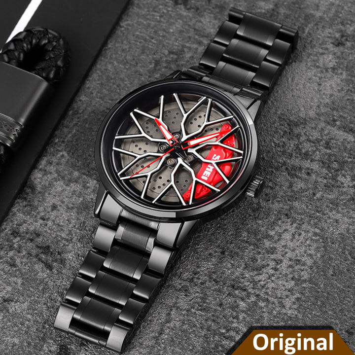 SKMEI 1990 Creative Design Rotation Dial Watch for Men