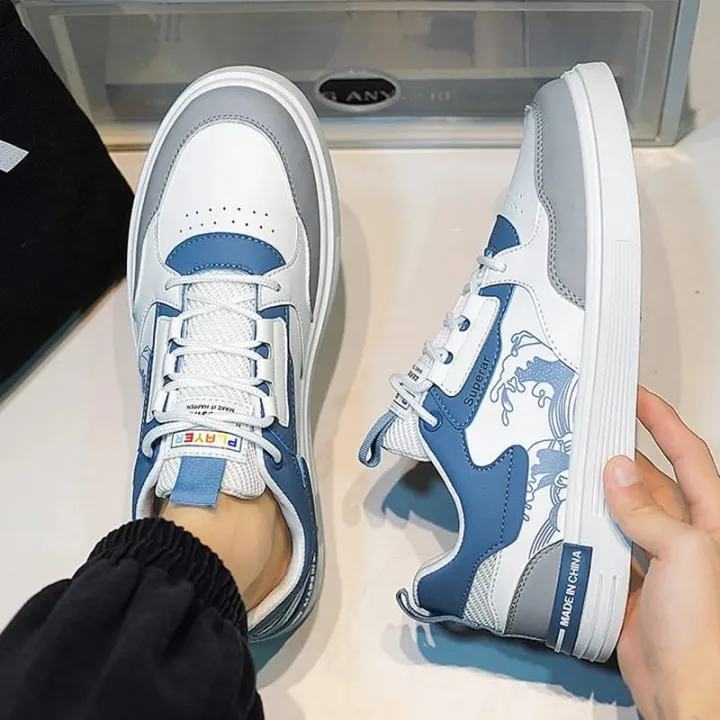 Sneakers%20for%20Men%20All%20Season%20Indispensable-Quality%20Fabric%20Durability-Stylish%20Superior%20Sports%20Style%20in%20Blue%20&%20Green%20Color%20-%20Image%202