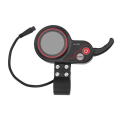 LH100 Dashboard 60V Electric Scooter LCD Display Throttle Meter LH100 LCD Display 6PIN for Electric Scooter/Ebike LCD Display Speedometer.