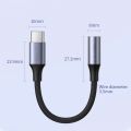 (New) bluewow 09U type C to 3.5mm adapter jsaux aux USB C to 3.5mm headphone jack audio adapter cable for Xiaomi Mi iPad Pro Samsung Galaxy S20.