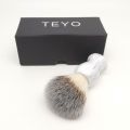 TEYO Landscape Pattern Nylon Shaving Brush With Gift Box Perfect for Man Wet Shave Cream Razor. 