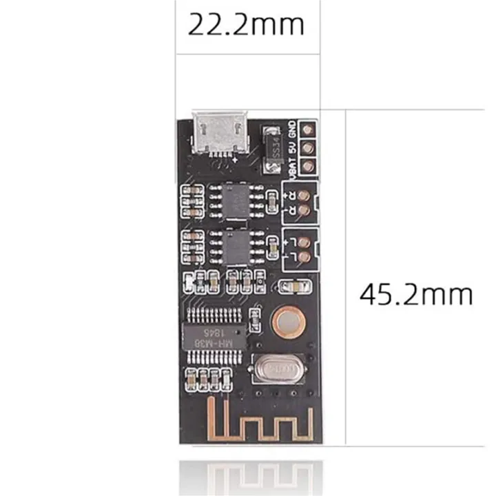 NAMUNY%204X%20Bluetooth%20Amplifier%20Board,%205W%20+5W%20Output%20,%20DC%203.7V-4.2V/5V%20Mini%20Bluetooth%20Speaker%20Board%20-%20Image%206