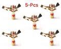 Rocker Arm 3/4 Inch Size Metal Sprinkler Spray Distance 15-24 Meter 360 Degree Full Circle Nozzle Rotate Lawn and Garden Irrigation Sprinkler, Durable, Long Lasting, High Quality Sprinkler.. 