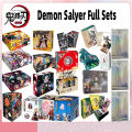 Demon Slayer Full Sets Rare SSP Colorful Refraction Card Diamond Card Tanjirou Kamado Nezuko Character Collection Card Toys. 
