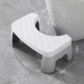 Non-Slip, Portable Squat Toilet with Removable Seat grey.
