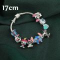 Disney Marvel Movie Peripheral Jewelry Winnie the Pooh Bear The Little Mermaid Moana Stitch Charm Bracelets For Women Girl Gift. 