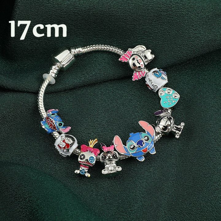 Disney%20Marvel%20Movie%20Peripheral%20Jewelry%20Winnie%20the%20Pooh%20Bear%20The%20Little%20Mermaid%20Moana%20Stitch%20Charm%20Bracelets%20For%20Women%20Girl%20Gift%20-%20Image%202