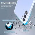 Samsung Galaxy M14 4G/M14 5G Premium Silicone Case Crystal Clear Soft TPU Ultra-Thin Transparent Flexible Protective Mobile Phone Back Cover.