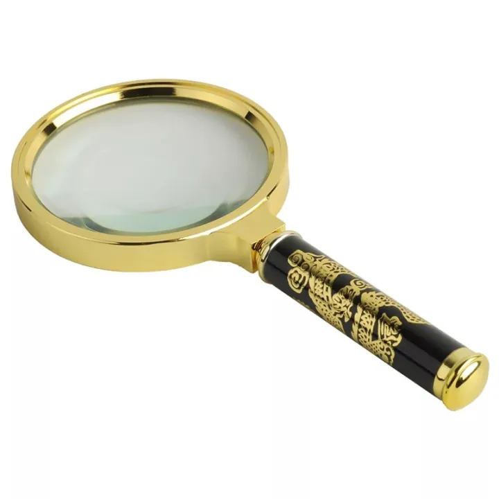 90Mm%20Gold%20Wood%20Handle%20Magnifier%20Zoom%20Magnifying%20Glass%20Lens%20-%20Magnifying%20Glass%20-%20Image%204