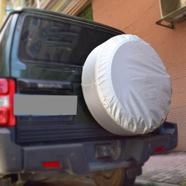 Generic Car Tire Cover,Tyre Wheel Cover Dustproof Easy Installation Spare Wheel Cover 81cmx48cm